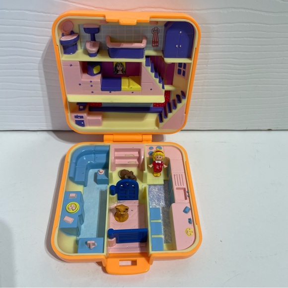 polly pocket Toys Vintage Polly Pocket Pollys Townhouse Complete